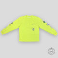 CHROME HEARTS MATTY BOY LONG SLEEVE TEE - LIME GREEN
