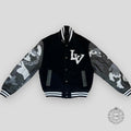 Louis Vuitton Camouflage Chain Link Varsity Jacket