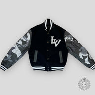Louis Vuitton Camouflage Chain Link Varsity Jacket