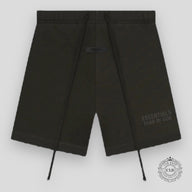 FEAR OF GOD ESSENTIALS SWEAT SHORTS - DARK GREEN