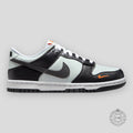 Nike Dunk Low GS Black Bright Mandarin