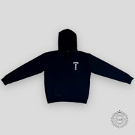 CHROME HEARTS TBAR LOGO HOODIE - BLACK