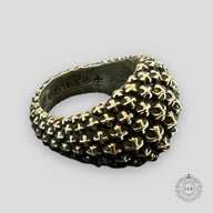CHROME HEARTS MINI CROSS BALL RING