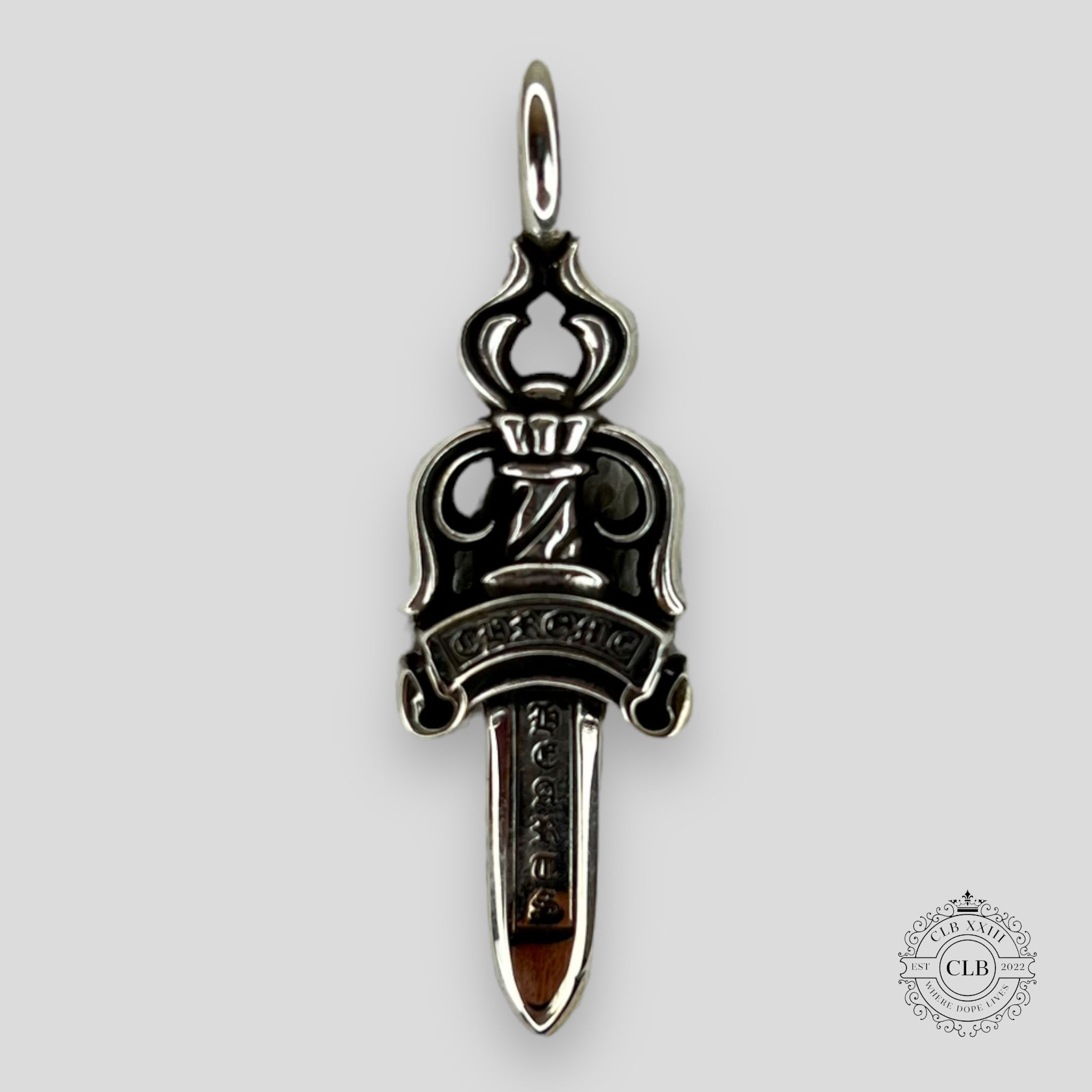 CHROME HEARTS  DOUBLE DAGGER PENDANT