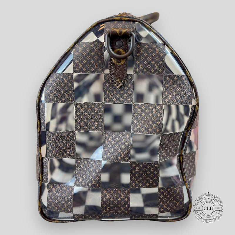 Louis Vuitton Keepall 50 Chess PVC Monogram