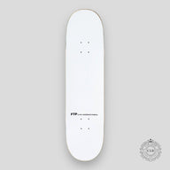 FTP ORGANIZATION 8.25 SKATE DECK - WHITE