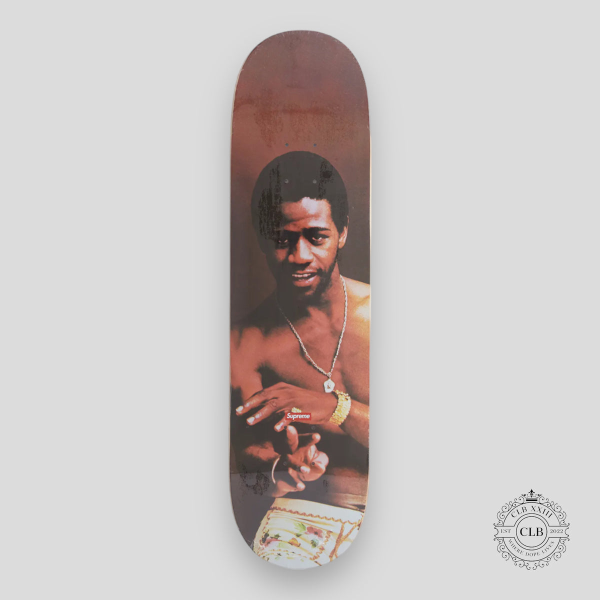 SUPREME AL GREEN SKATE DECK