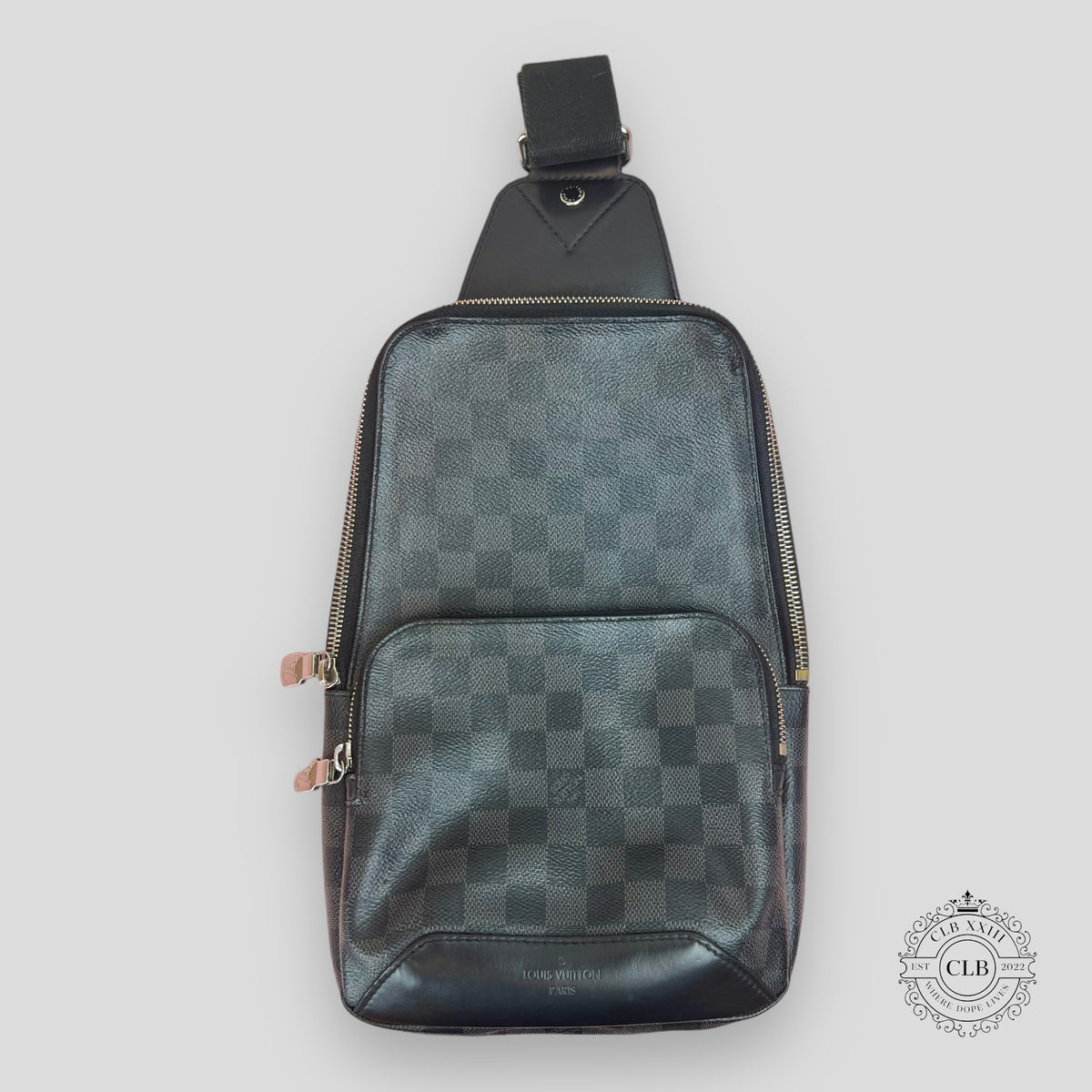 LOUIS VUITTON AVENUE SLINGBAG - DAMIER GRAPHITE