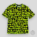 LOUIS VUITTON STEPHEN SPROUSE GRAFFITI TEE BLACK / GREEN