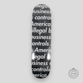 SUPREME ILLEGAL BUSINESS SKATE DECK - BLACK
