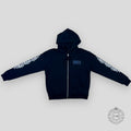 Chrome Hearts Foti Zip-Up Hoodie - Black / Blue
