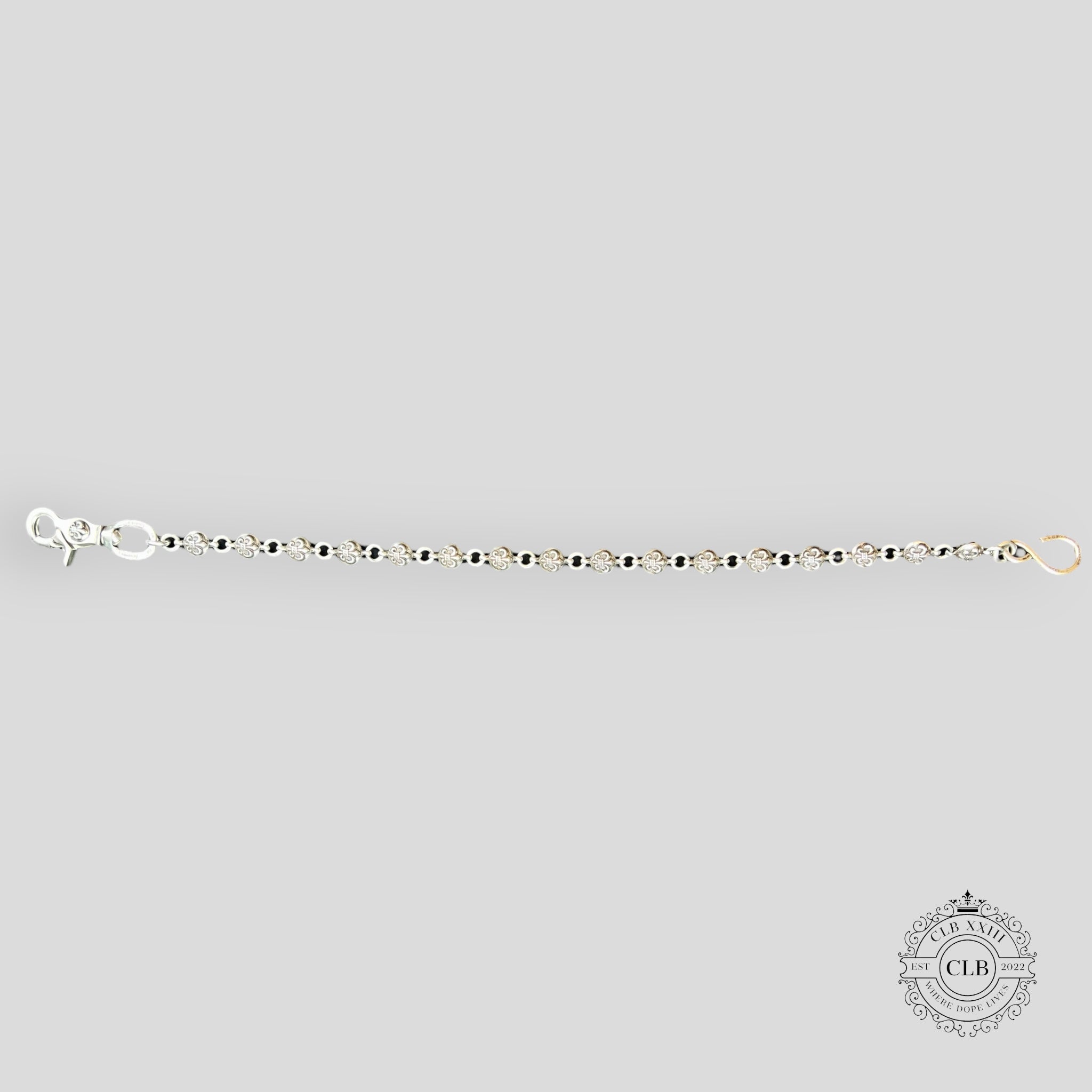 CHROME HEARTS 1/1 FLEUR BALL WALLET CHAIN