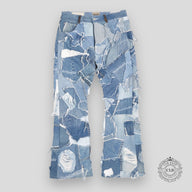 Gallery Dept. Logan Distressed Patchwork Jeans