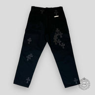 Chrome Hearts Cross Patch Double Knee Carpenter Pants