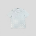 CLB XXIII Louis Vuitton light blue cotton t-shirt featuring a white gradient monogram pattern