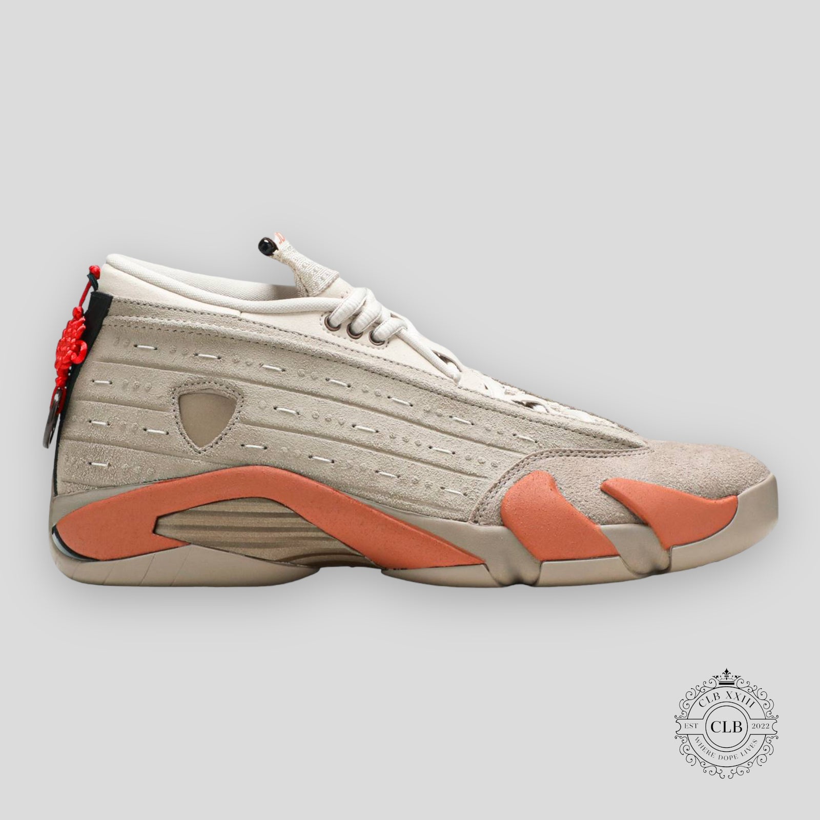Air Jordan 14 Retro x Clot Terracotta