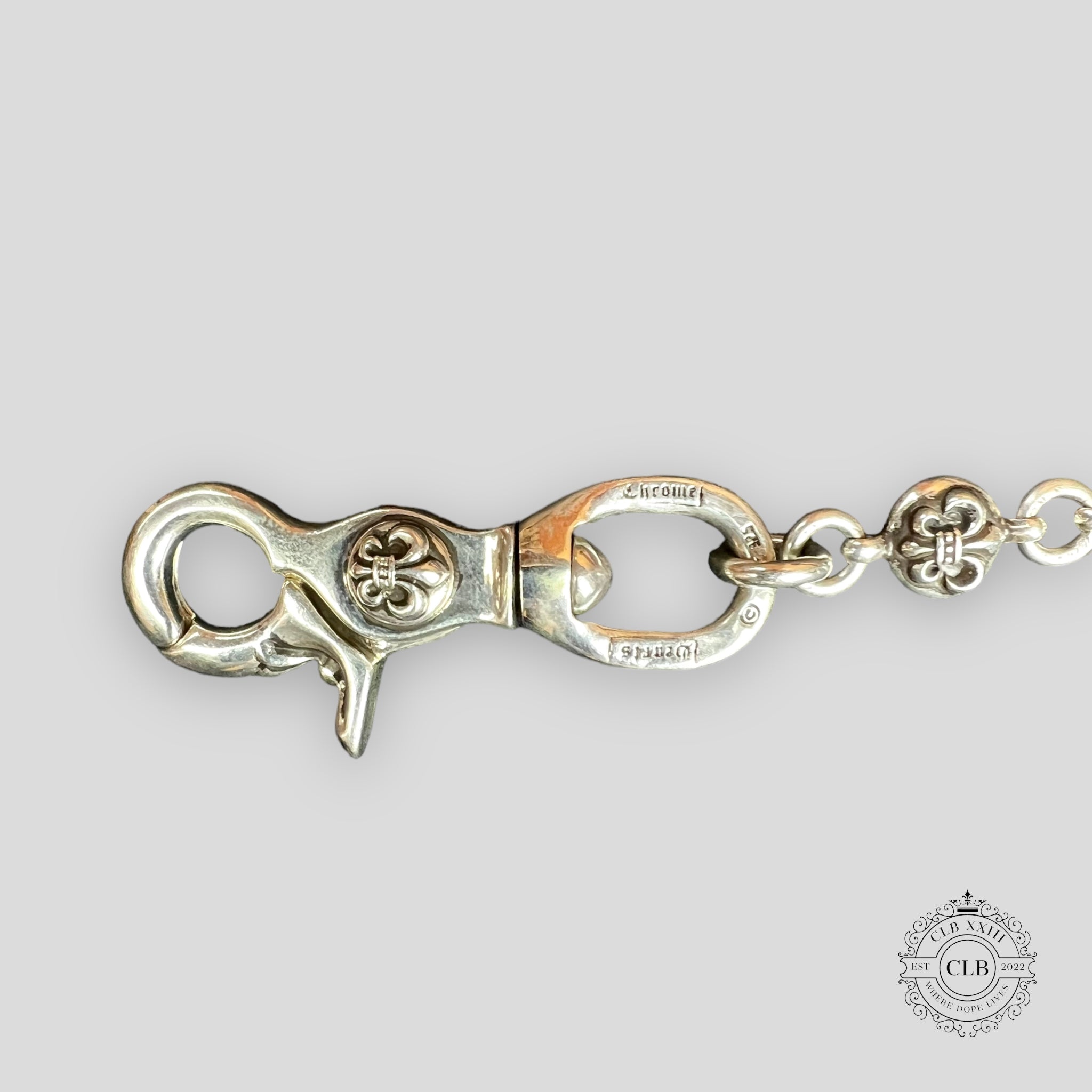 CHROME HEARTS 1/1 FLEUR BALL WALLET CHAIN