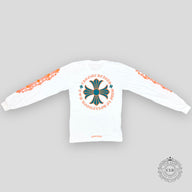 Chrome Hearts Art Basel Exclusive Long Sleeve T-Shirt in White