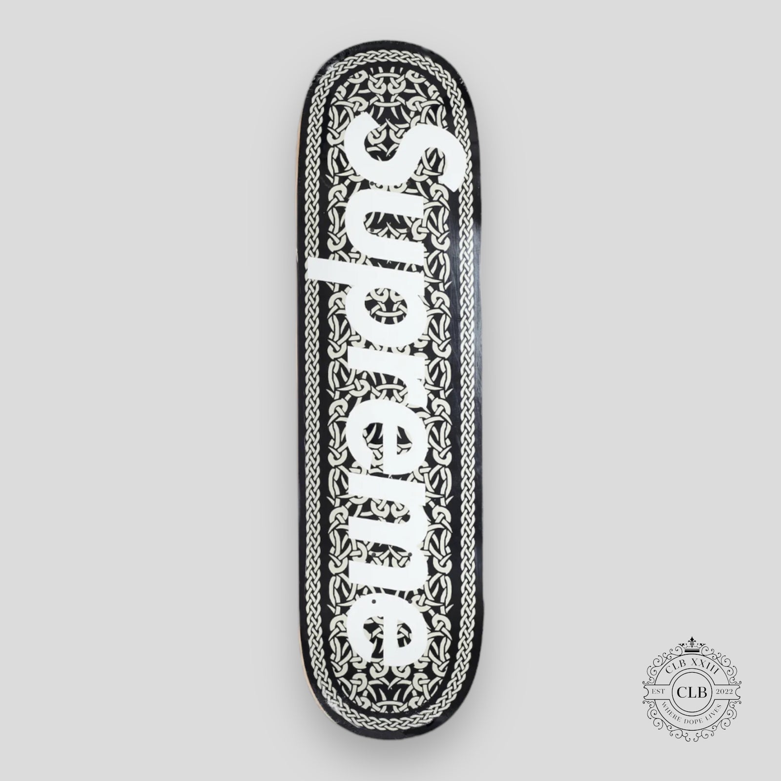 SUPREME CELTIC KNOT SKATE DECK