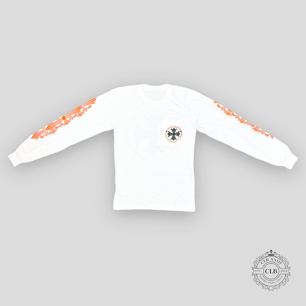 Chrome Hearts Art Basel Exclusive Long Sleeve T-Shirt in White