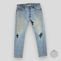 Chrome Hearts Levis Cross Patch Denim