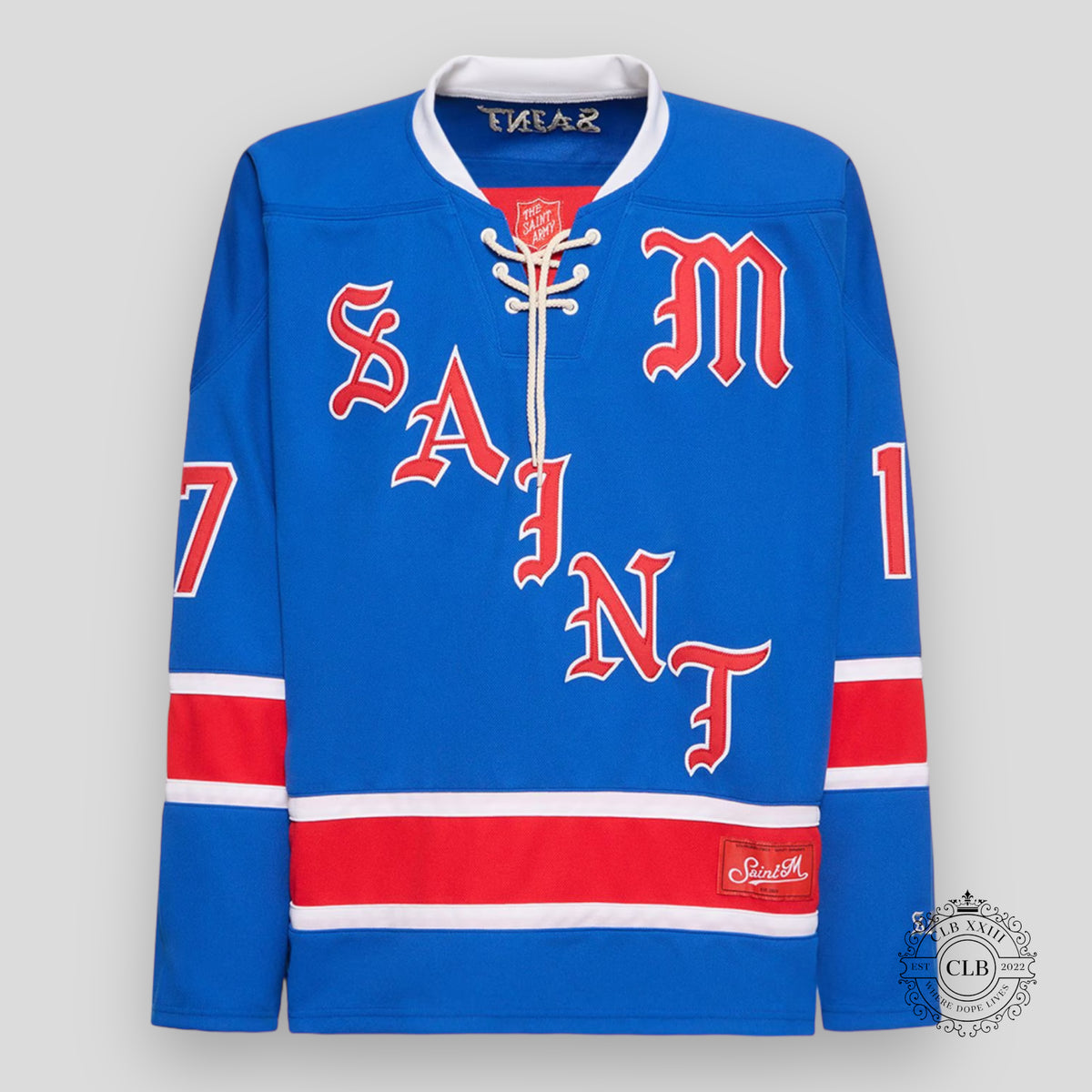 SAINT MICHAEL SUPERNATURAL HOCKEY JERSEY - BLUE