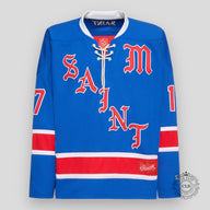 SAINT MICHAEL SUPERNATURAL HOCKEY JERSEY - BLUE