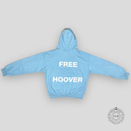 KANYE WEST & DRAKE FREE HOOVER HOODIE- LIGHT BLUE