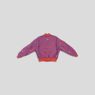 Louis Vuitton Diamond Damier Bomber Jacket in Orange