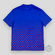 LOUIS VUITTON MONOGRAM DEGRADE T-SHIRT - BLUE/RED