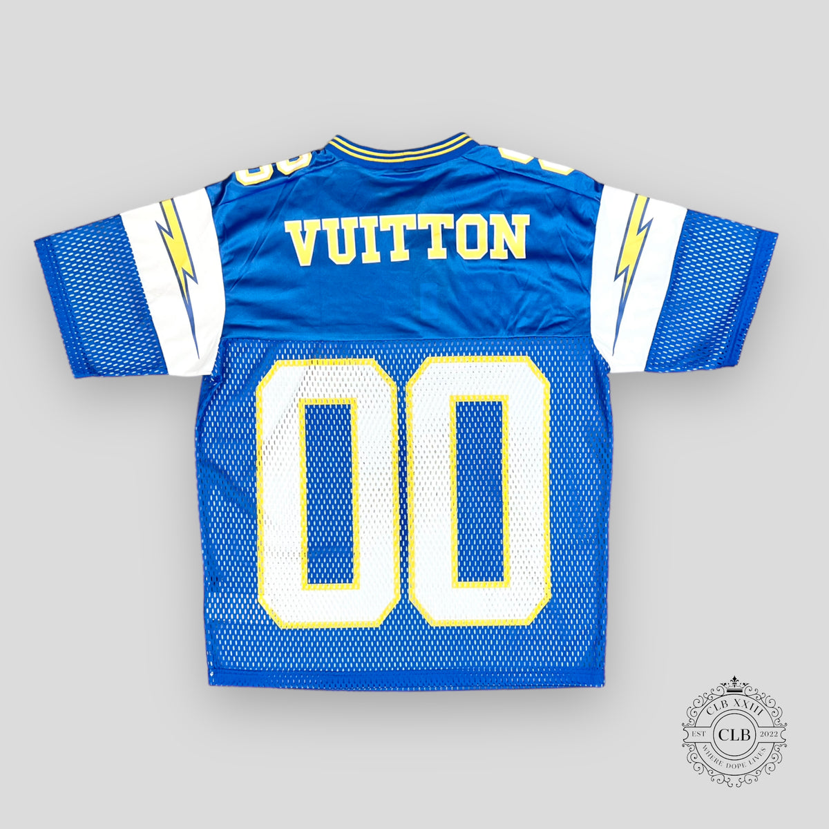 Louis Vuitton Sporty Jersey in Blue / Yellow