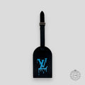 LOUIS VUITTON LUGGAGE TAG - BLUE