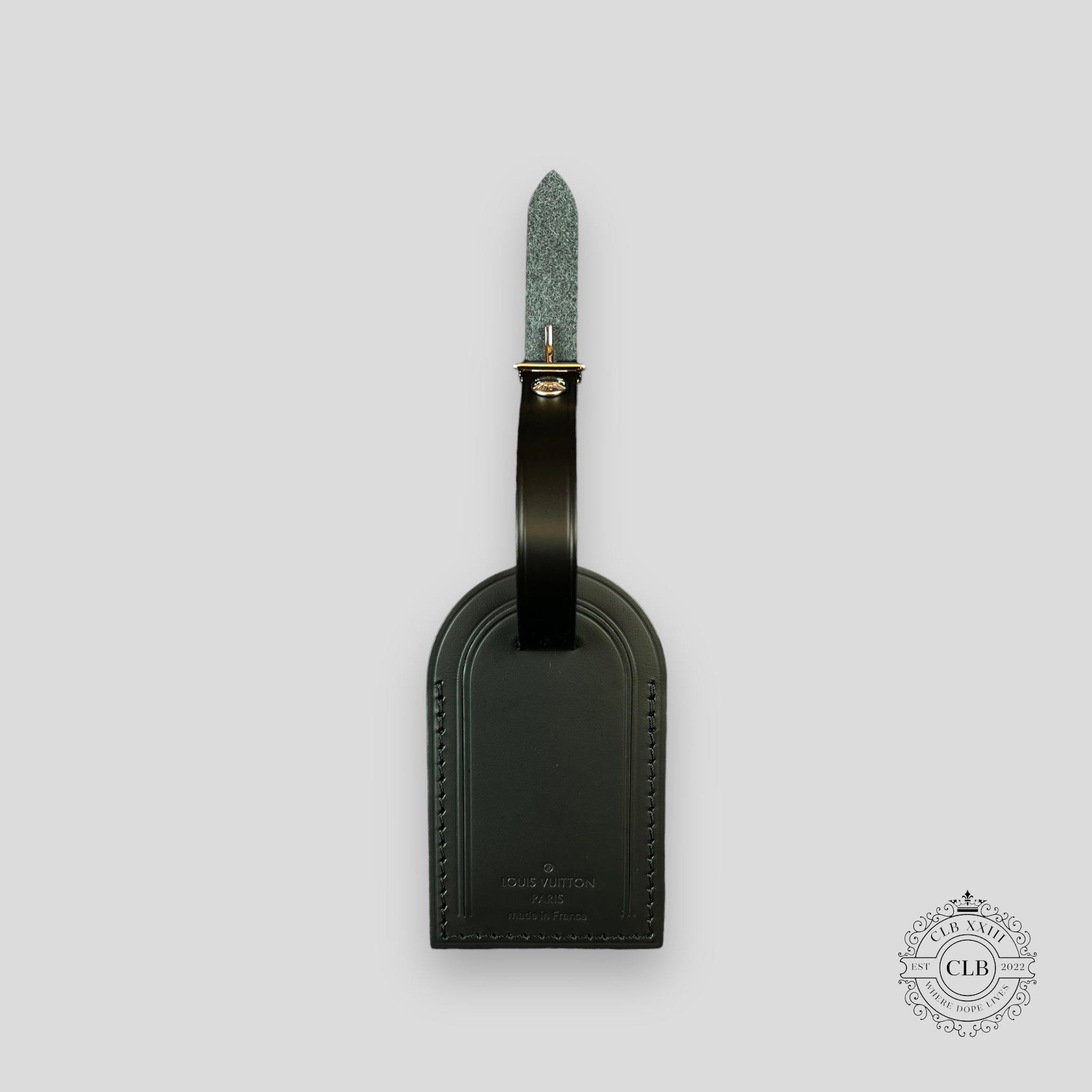 LOUIS VUITTON LUGGAGE TAG - YELLOW