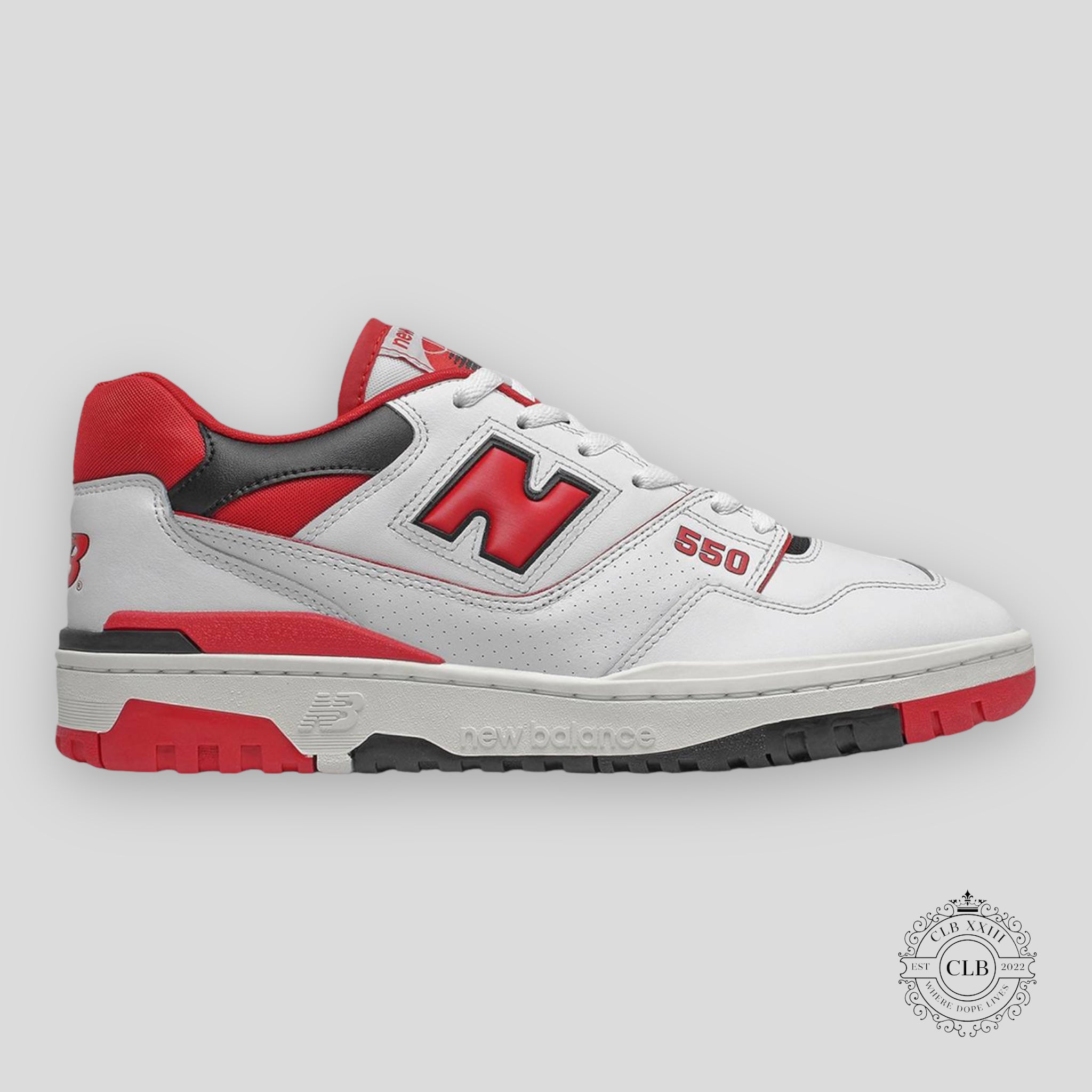 NEW BALANCE 550 "WHITE & RED"