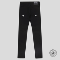 RTA Bryant Rest in Peace Jeans in Black