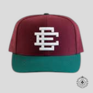 Eric Emanuel Basic Hat in Maroon/Green