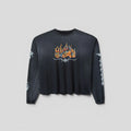 HMDD Ghost Rider Long Sleeve Tee in Black
