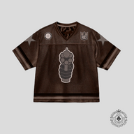 Bravest Studio 911 Football Jersey in Brown