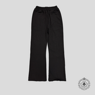 Saint Vanity Oreo Flare Sweatpants in Black