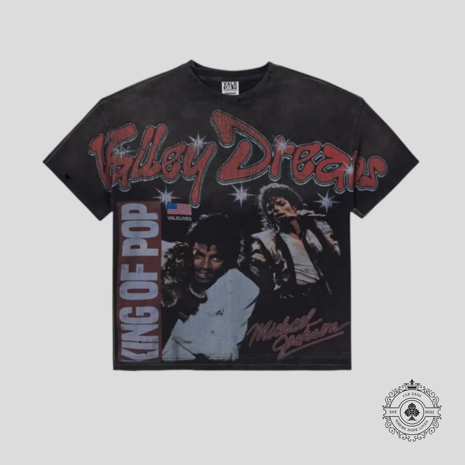 Vale Billie Tee in Black