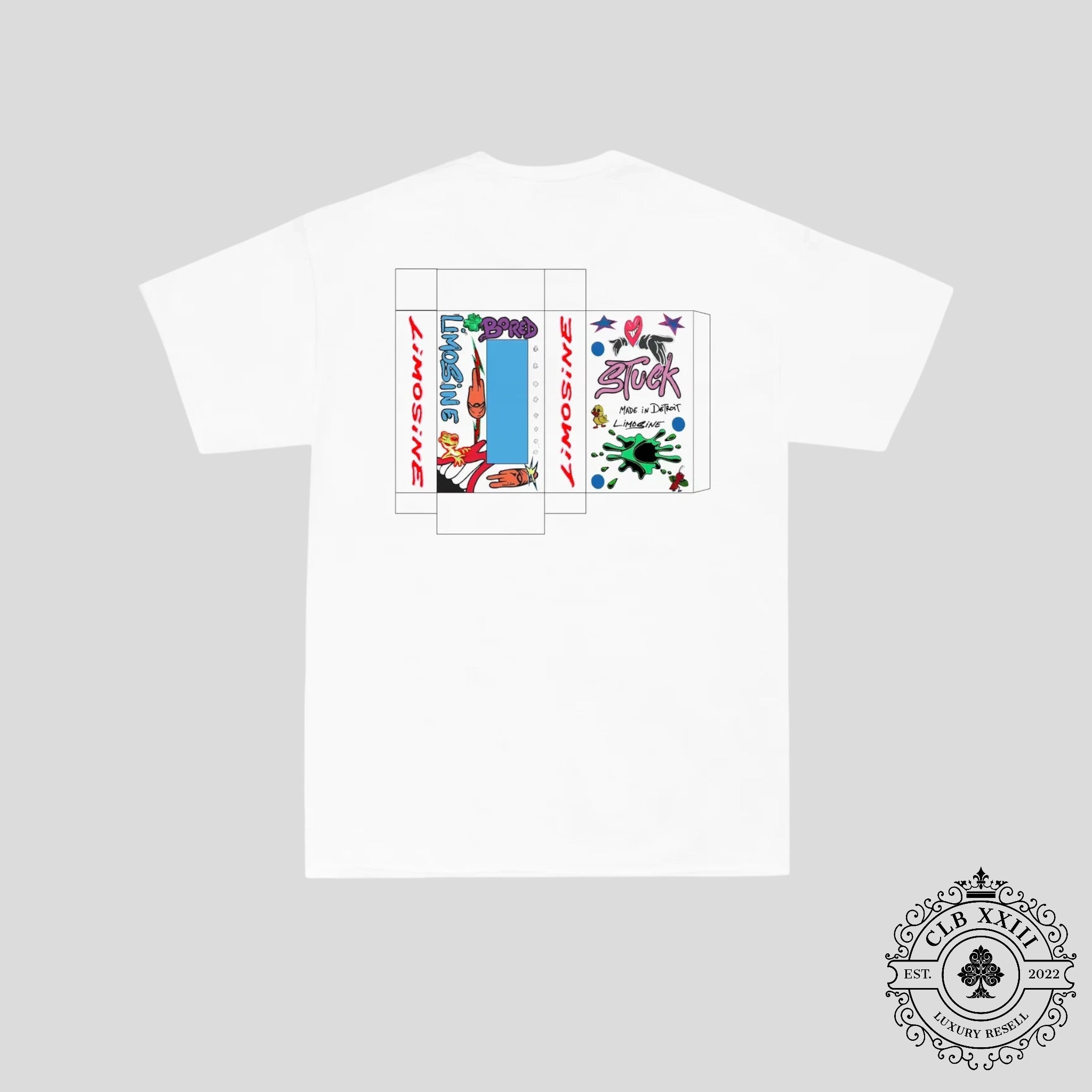 Matty Boy X Limosine Casper Tee in White