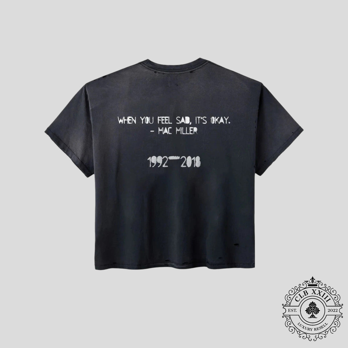 HMDD Mac Miller Tee in Black