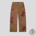 HMDD Patch Double Knee Corduroy Pants in Brown