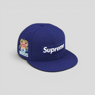 Supreme Shop Anniversary Box Logo Hat in Navy