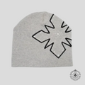 Righteous Risen Pearl Logo Beanie in Grey