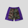 Supreme Side Pocket Basketball Shorts in Purple