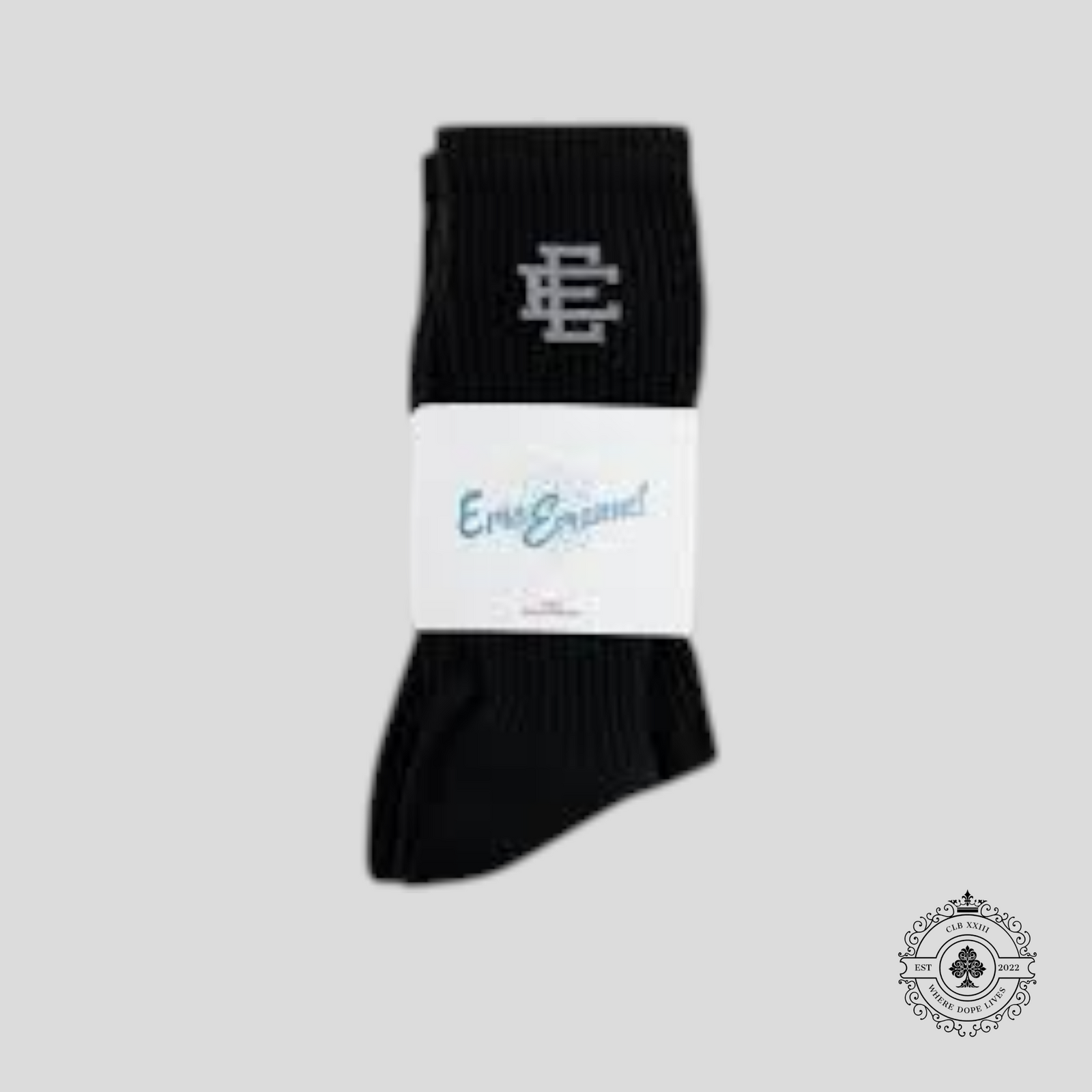 Eric Emanuel Crewneck Socks 3-Pack in White