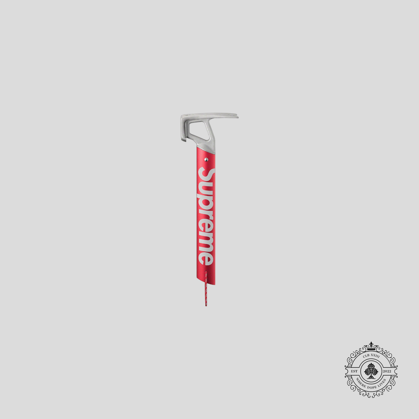 Supreme x MSR Camp Hammer in Red