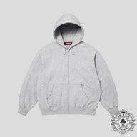 Supreme Cut Out Zip Up in Grey