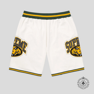 Supreme Studded Basketball Shorts in White